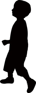 bir erkek cesedi silueti vektörü