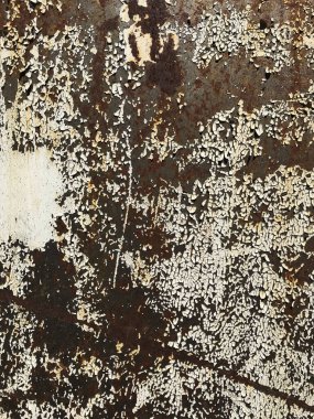 Paslı metal yüzey, garaj kapısı, arka plan dokusu