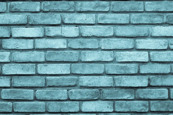 Textuur van een baksteen oppervlakte blauwe kleur — Stockfoto