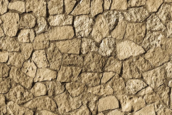 Texture mosaïque mur de pierre de couleur ancienne — Photo