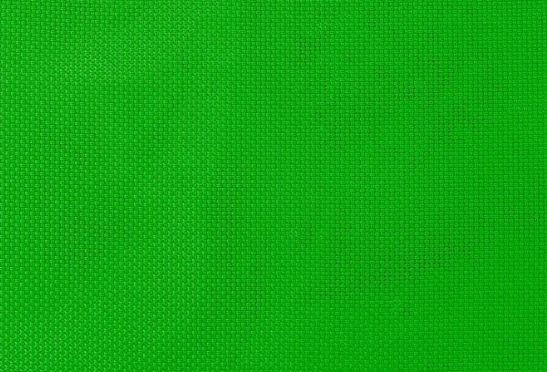 纹理的合成纤维织物绿色颜色 — 图库照片