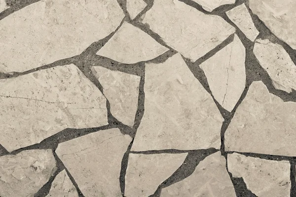 ベージュ色の自然石タイルの床 — ストック写真