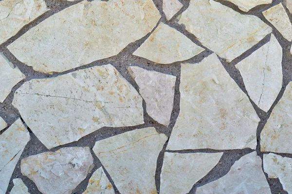 Podlaha z přírodní kamenné dlaždice — Stock fotografie