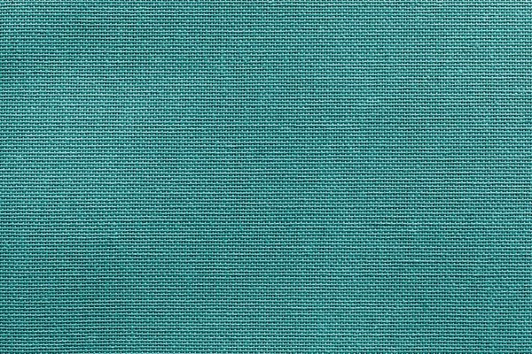 Yeşil mavi renk kaba kumaş dokulu arka plan — Stok fotoğraf
