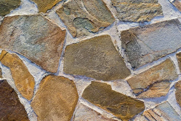 カラフルな色の抽象的なモザイク石のテクスチャ — ストック写真