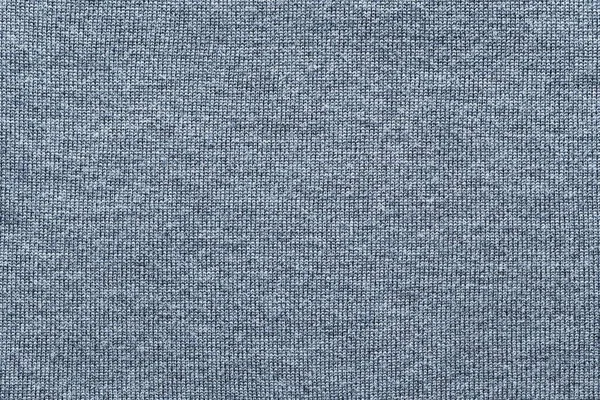 Tekstura tkanina wełniana lub przędzy zbliżenie srebrzysty kolor — Zdjęcie stockowe