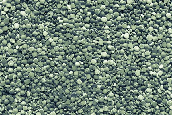 Torkad strimlad ärter av grön färg — Stockfoto