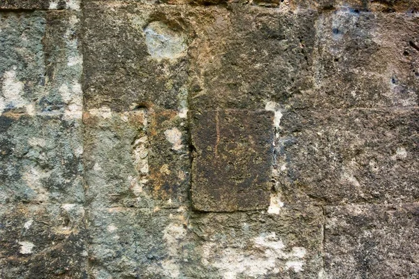 石レンガから古代壁のテクスチャ — ストック写真