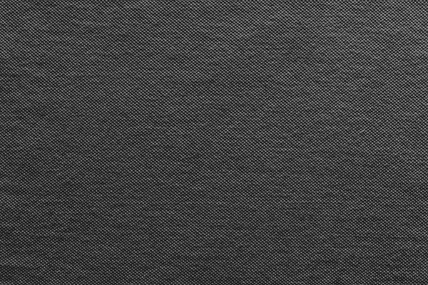 Textured background of cotton fabric black color — Stock Photo, Image