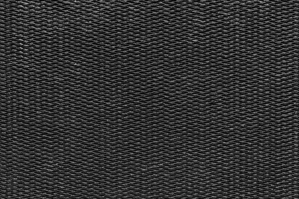 Sfondo strutturato di materiale polimerico colore nero — Foto Stock