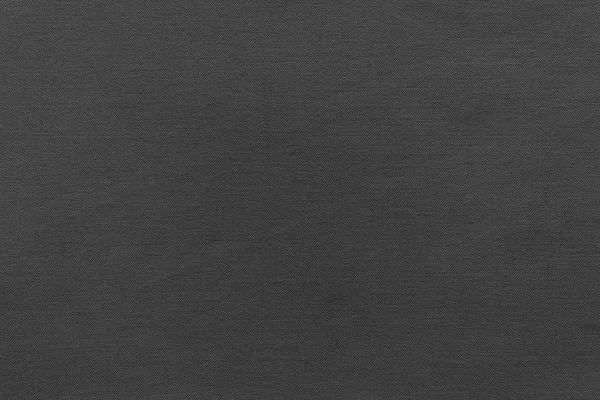 Textury a pozadí hrubé tkaniny černé barvy — Stock fotografie