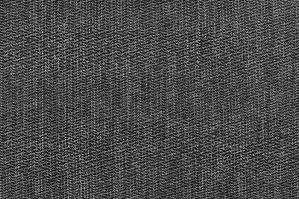 Texture et fond de tissu de couleur noire — Photo