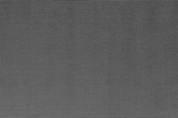 黑色的织物颜色的波纹带纹理的背景 — 图库照片