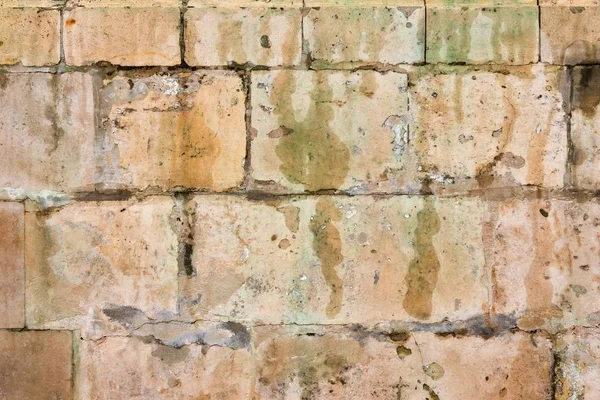 Texture of an ancient stone wall — Stock Photo, Image