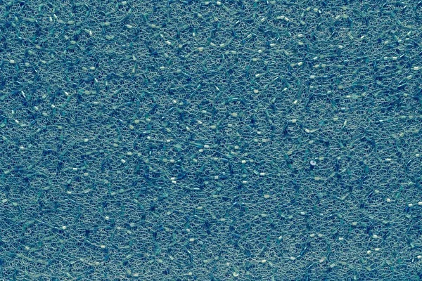 紺碧色の抽象的なメッシュ生地 — ストック写真