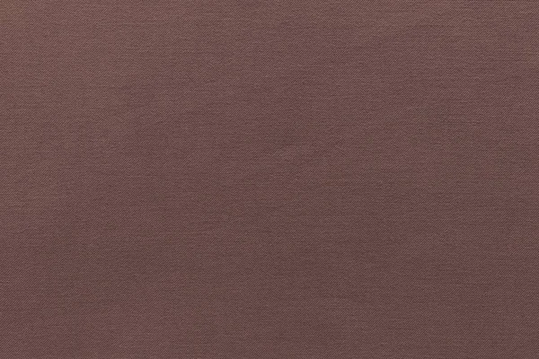 Textur und Hintergrund des rauen Gewebes dunkelbraune Farbe — Stockfoto