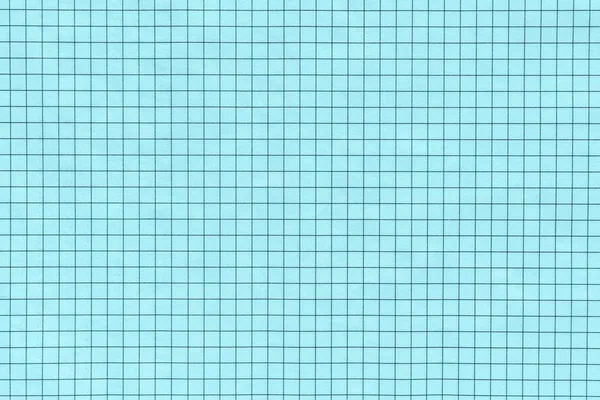 Checkered texture paper or material and fabric of pale turquoise color — Stock Photo, Image