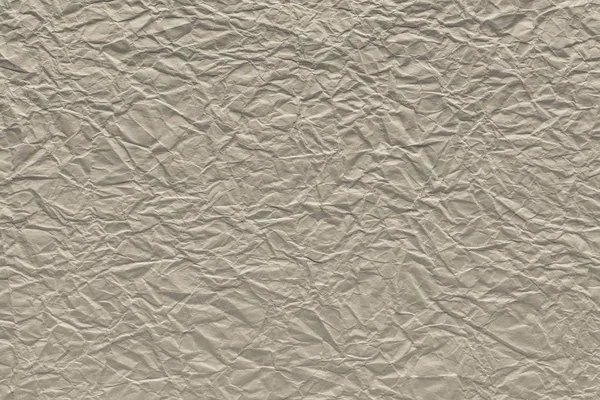 Zerknülltes Blatt Papier von beiger Farbe — Stockfoto