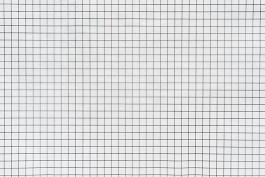 Damalı doku kağıt veya malzeme ve beyaz renk kumaş