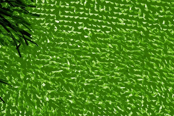 Textura de fundo abstrata de uma grade e tecido de cor verde — Fotografia de Stock