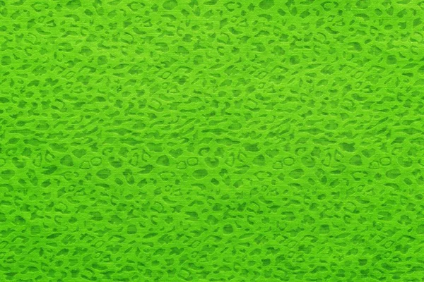 Background and texture of fabric of bright green color — Stock Photo, Image