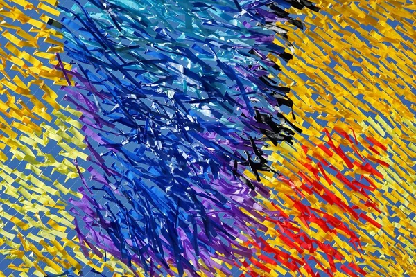 Textura abstracta de cintas de color — Foto de Stock