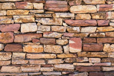 bir taş duvar closeup parçası
