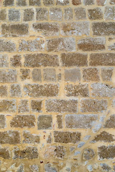Ruwe textuur van een stenen baksteen — Stockfoto