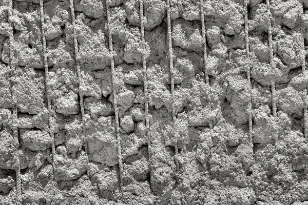 Texture of the reinforced concrete — Stock Photo, Image