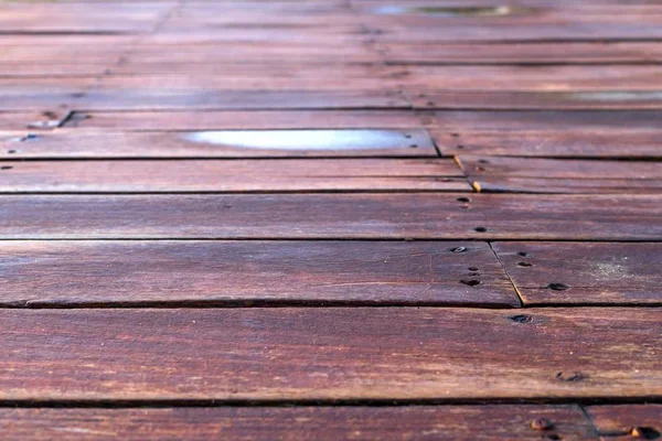 Texture floue des vieilles planches de bois — Photo