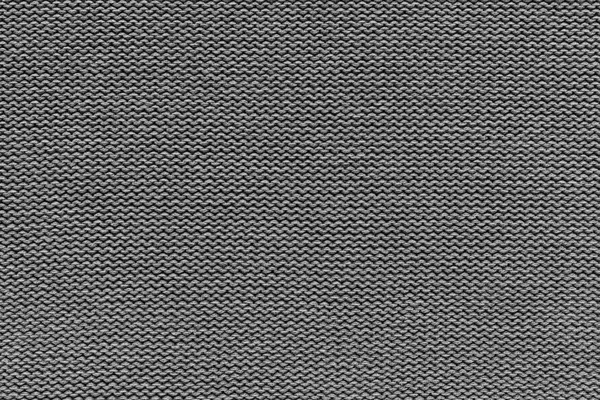 Gray knitted texture of fabric — Stock Photo, Image