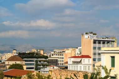 Şehir manzara yükseklikten