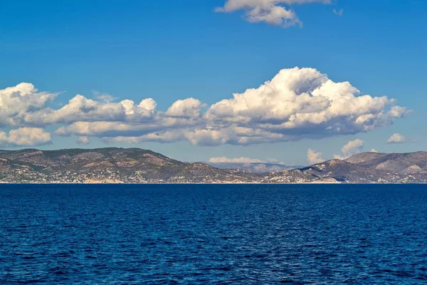 Deniz manzara Hills — Stok fotoğraf