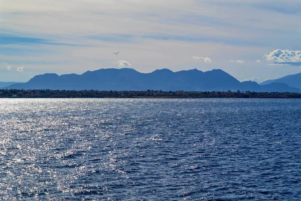 Hav-landskap med horisonten — Stockfoto