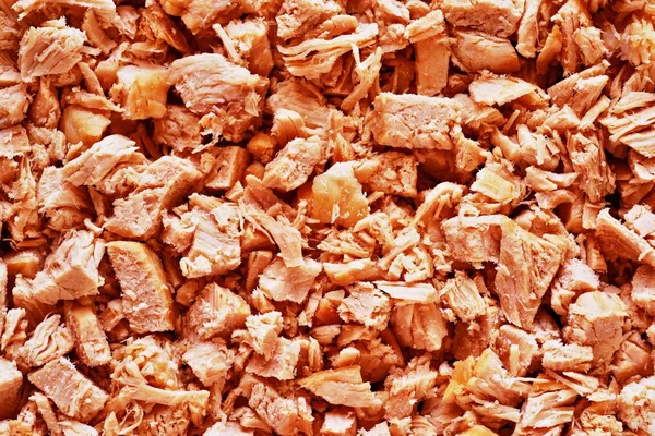 Naturliga textur av bitar av kokt kött — Stockfoto