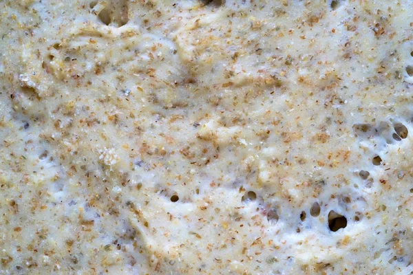 Textura abstrata natural da massa de farinha — Fotografia de Stock