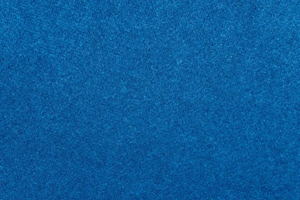 Macrophoto of velvet fabric of blue color — Stock Photo, Image