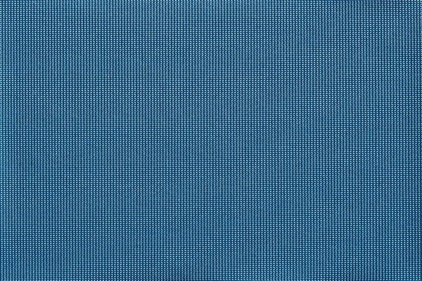 Symmetric texture of textile fabric of blue color — Stock Photo, Image