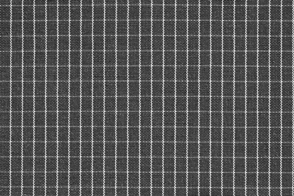 Texture di tessuto con un motivo a quadretti colore nero — Foto Stock