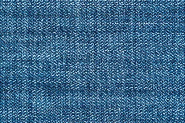 Fundo Textura Ganga Jeans Tecido Closeup — Fotografia de Stock