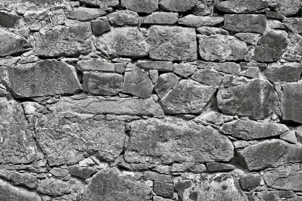 Текстура старой каменной поверхности монохромного тона — стоковое фото