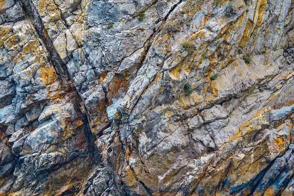 Textura Abultada Una Parte Una Roca Con Primer Plano Piedra — Foto de Stock