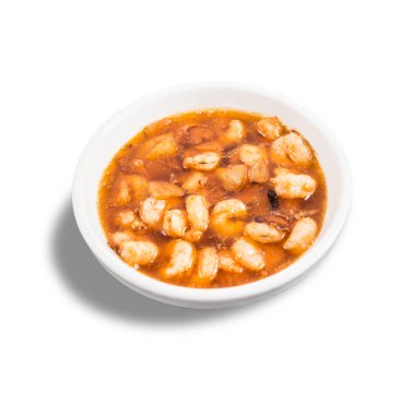 İspanyol sarımsaklı karides Tapas bol zeytinyağı