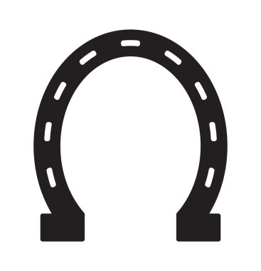 At ayakkabı vektör simgesi