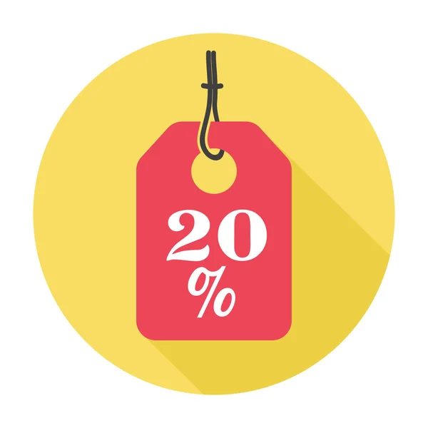 Percent coupon sale — Stock Vector