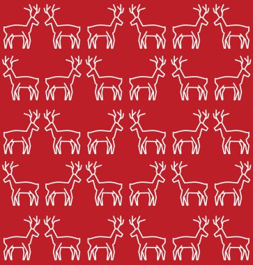 Noel reindeer desen vektör