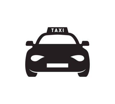 Taksi vektör simgesi