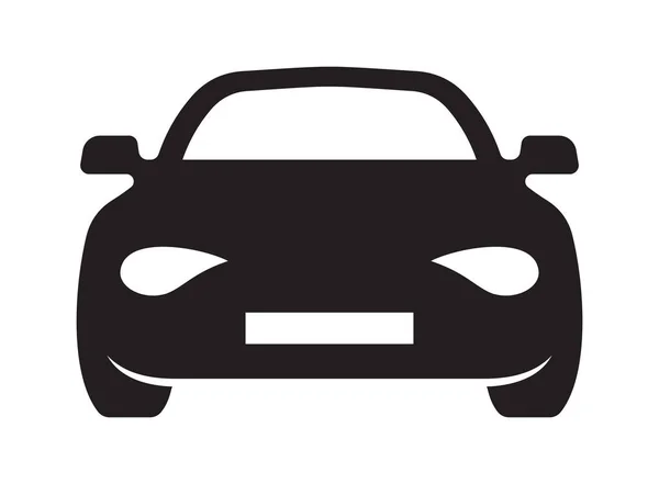 Icono de contorno de vector de coche — Archivo Imágenes Vectoriales