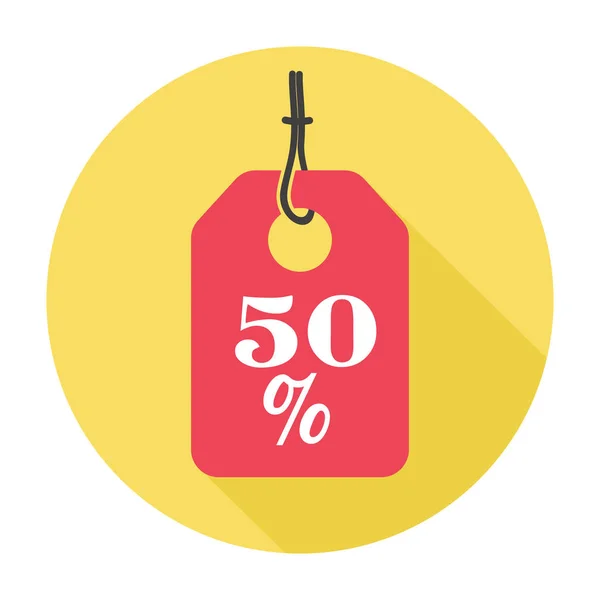 Percent coupon sale — Stock Vector
