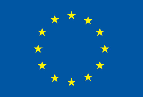 Vector illustration of the european union as a background